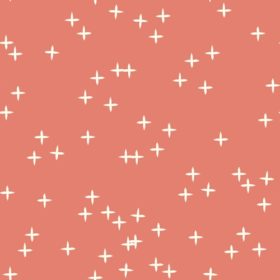 Birch Fabrics - Mods Basic 3 - Wink Coral