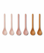 Etsu Bamboo Spoon 6 Pack - Rose multi mix