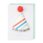 Meri Meri - Birthday Hat Card