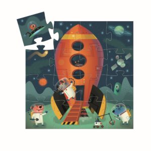 Formen Puzzle: Spaceship - 16 Stk. von DJECO