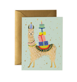 Rifle Paper - Llama Birthday Card