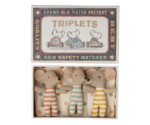 Maileg - Triplets Baby mice in matchbox