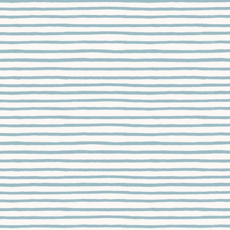 Cotton&Steel Fabrics - Holiday Classics - Festive Stripe - Blue