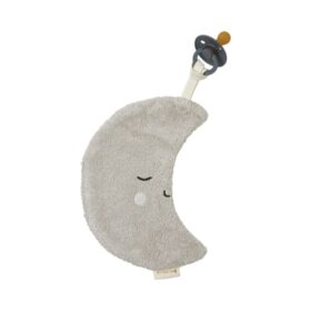 Fabelab - Pacifier Cuddle - Moon - Beige