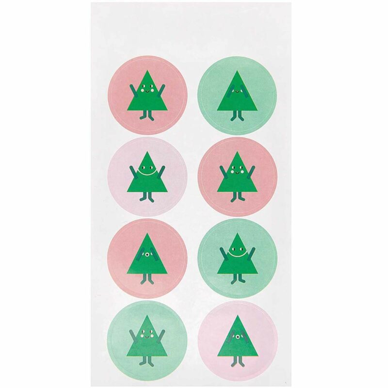 Sticker-Set "Merry Christmas Tannenbäume" – Bild 2