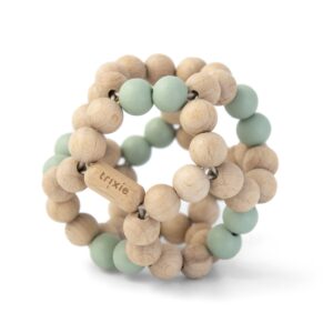 Trixie Baby - Wooden beads ball - Mint