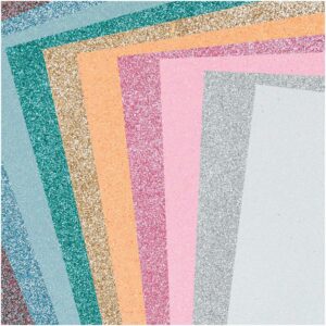 rico design - MOOSGUMMI PASTELL GLITTER SET