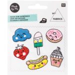 rico design - PATCHES FROEHLICHE GESICHTER