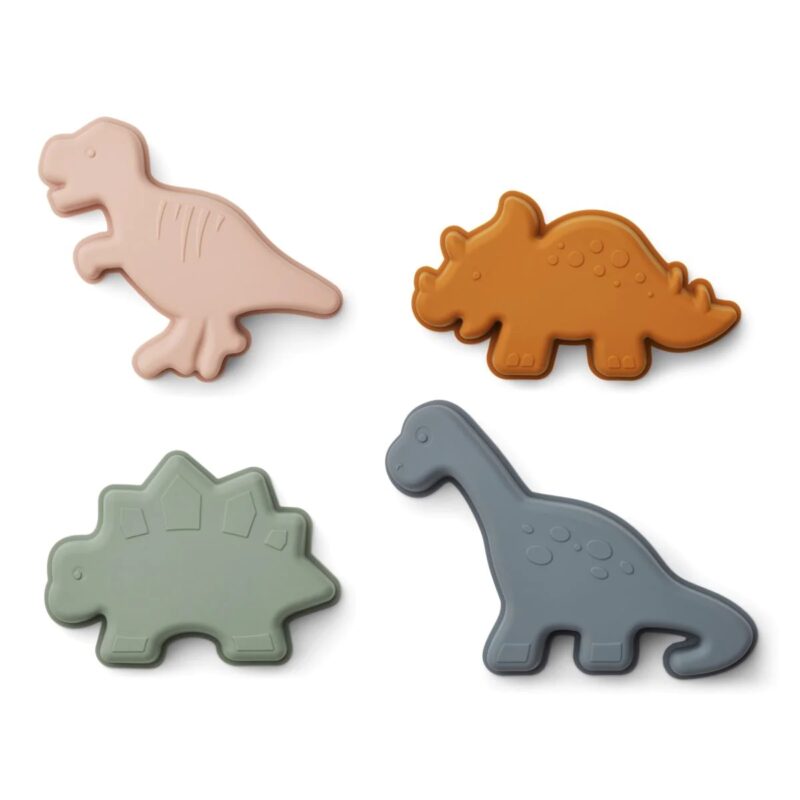 Liewood - Gill Sand Moulds 4er Set (Dino / Sandy)