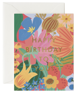 Rifle Paper - Sicily Birthday Card