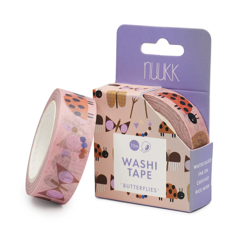 Washi Tape “Schmetterlinge und Marienkäfer”