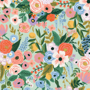 Cotton&Steel Fabrics - Orchard - Garden Party - Mint Fabric