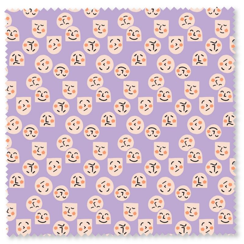 Felicity Fabrics - Love in Bloom - Happy Faces