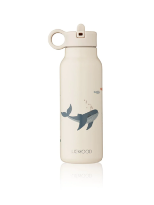 Liewood - Falk Water Bottle 350 ml - sea creature sandy