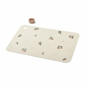 Liewood - Jude Printed Placemat - Peach / Sea shell mix