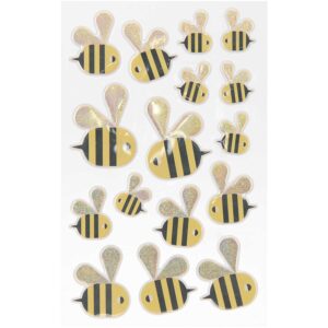 rico design - PAPER POETRY 3D-STICKER BIENEN 16 STÜCK