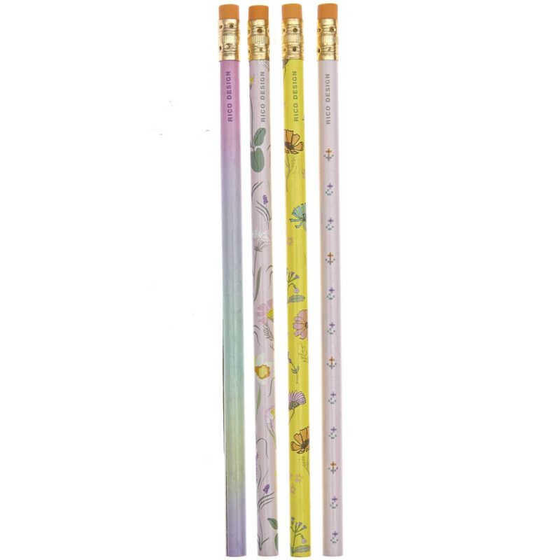 rico design - PAPER POETRY BLEISTIFT-SET FUTSCHIKATO BLUMEN