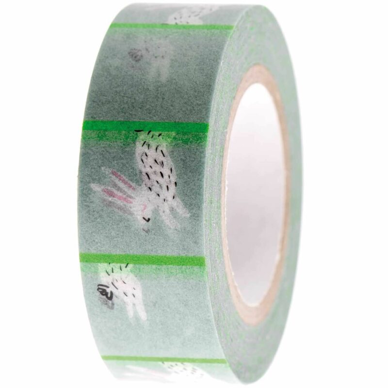 rico design - PAPER POETRY TAPE BUNNY HOP MINT 1