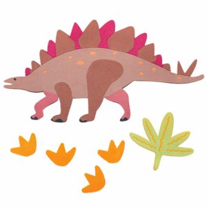 fabfabstickers - Dino Stegosaurus – Bügelsticker