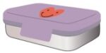 Lässig - Lunchbox Stainless Steel Little Gang Heart lilac