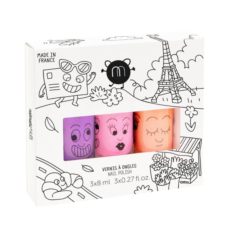 Nailmatic - Kinder Nagellack Set Paris