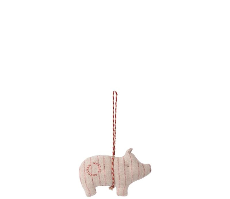 Maileg - Ornament Schwein - Streifen