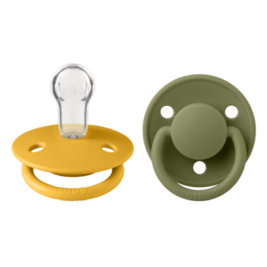 BIBS - Honey Bee & Olive Silicone - Bibs de Lux (0-36m)