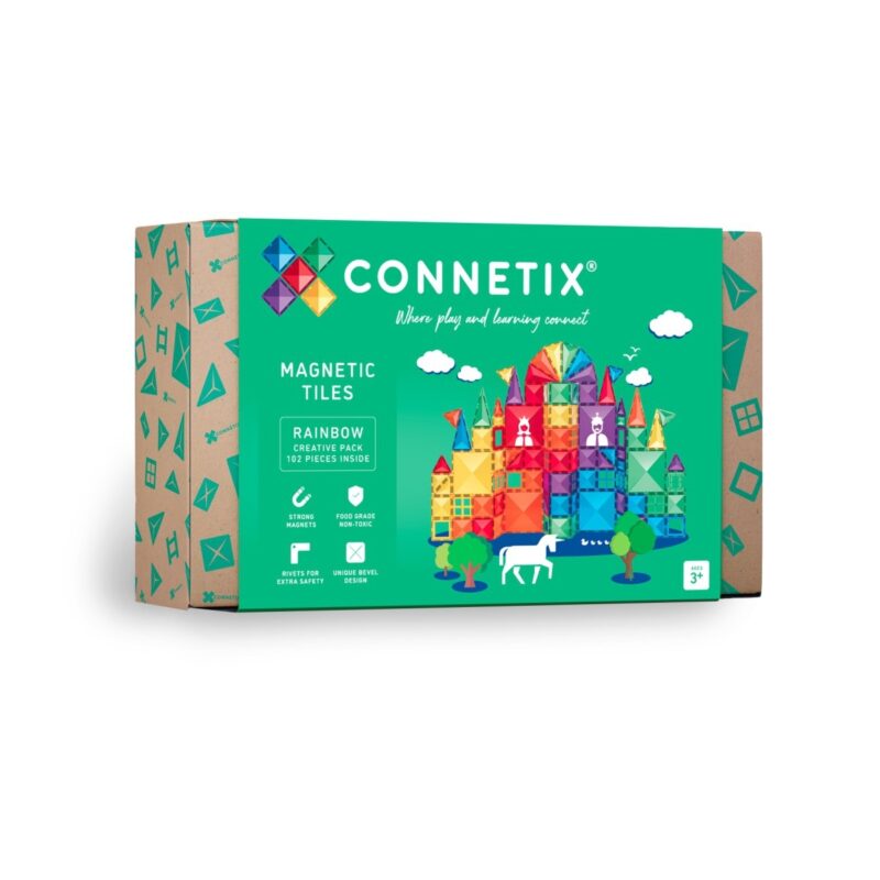 Connetix - Connetix Magnetbausteine Rainbow Creative Pack - 102 Teile