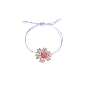 Global Affairs - Armband Blume Rosa