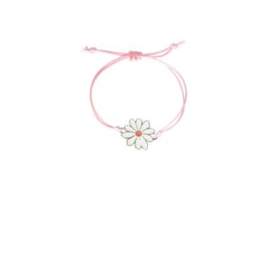 Global Affairs - Armband Blume Weiß