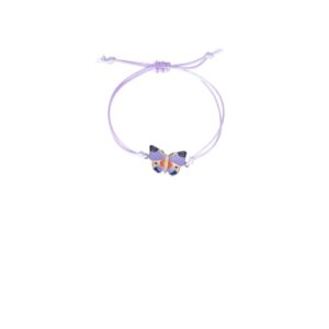 Global Affairs - Armband Schmetterling Lila