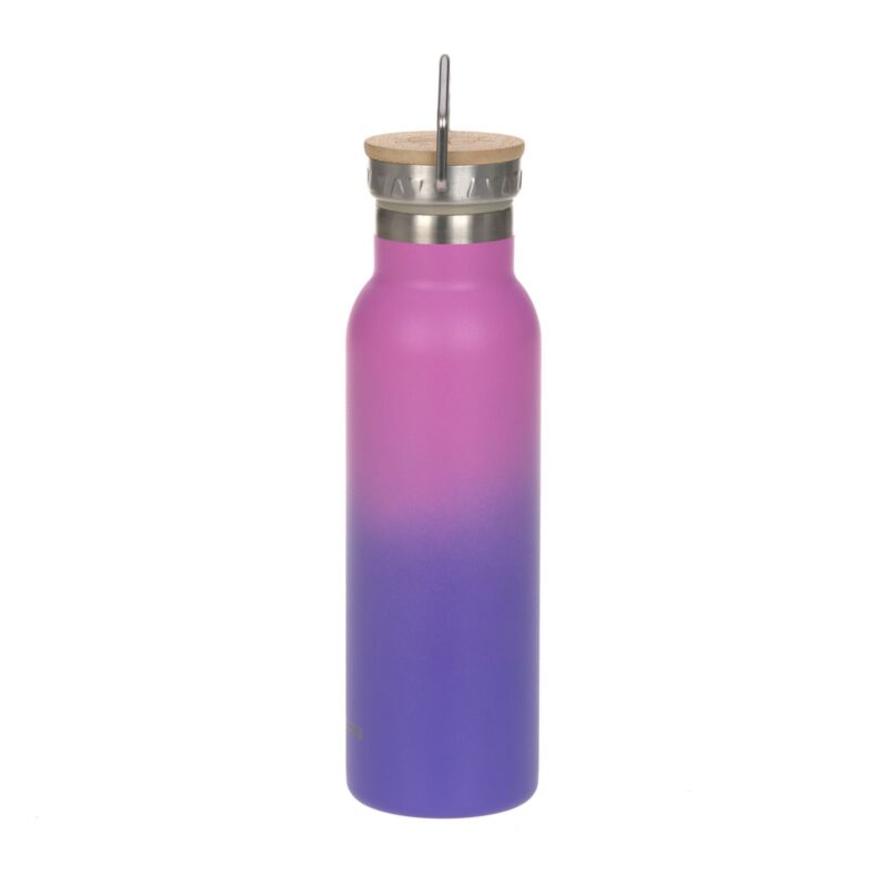 Thermo-Edelstahltrinkflasche "Unique" -  460 ml Gradient Purple – Bild 2