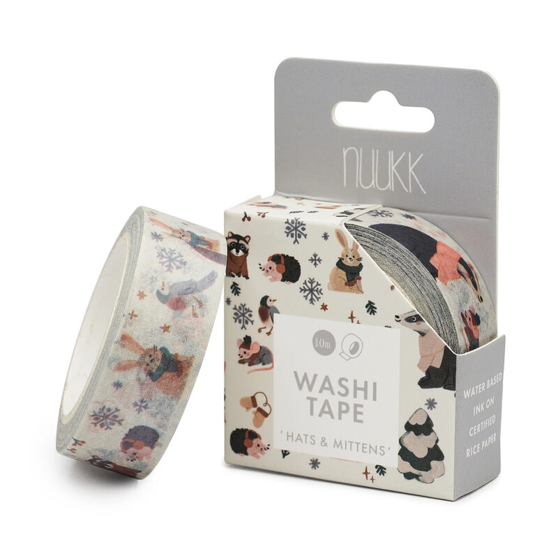 nuukk - Washi Tape "Mützen und Schals"