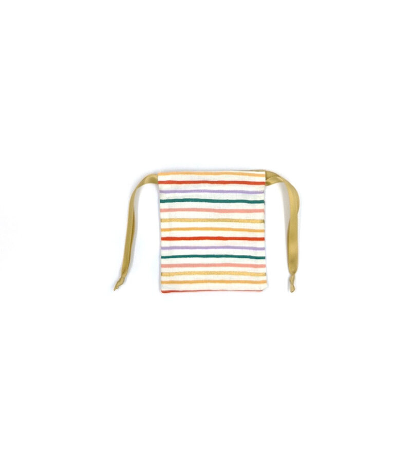 Geschenkbeutel "LottiBag" aus Stoff – Happy Stripe – Bild 5