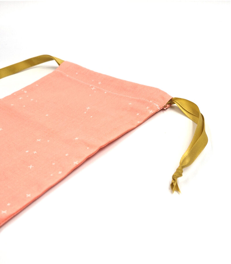 Geschenkbeutel "LottiBag" aus Stoff – Freckles Flamingo – Bild 2